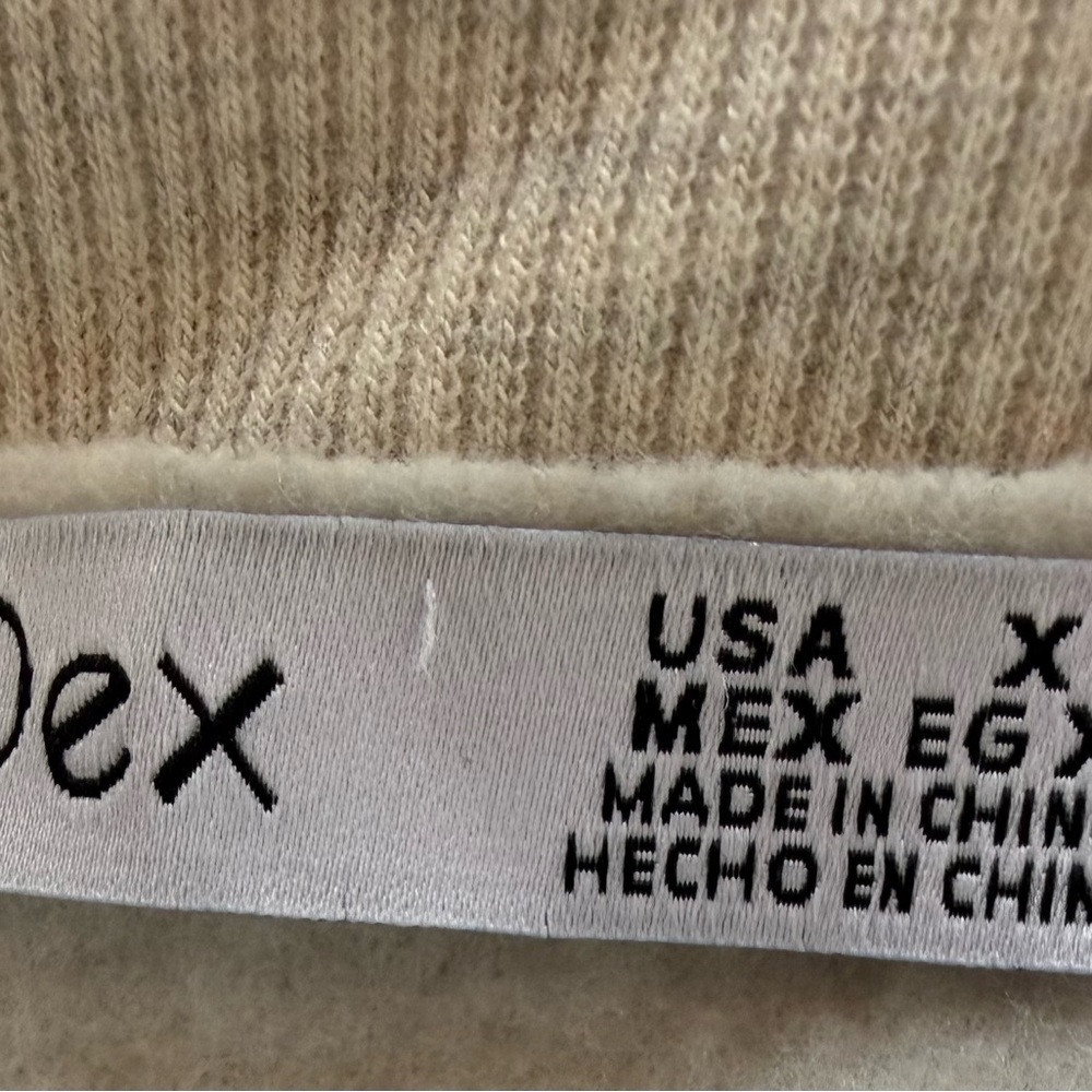 Dex Plus Oatmeal Heather Wrap Front Cardigan | XL ( US 14-16) - Picture 3 of 5